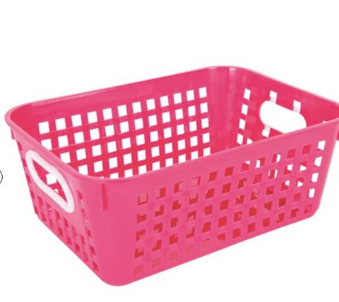 Large classroom storage baskets Magenta