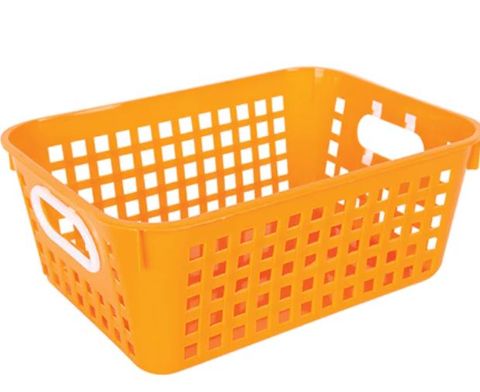 Large classroom storage baskets Orange