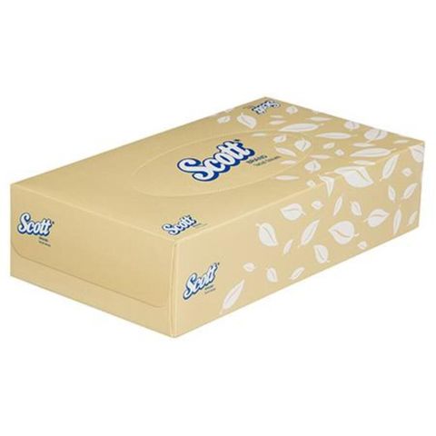 Tissues facial white 2 ply 100s Kleenex