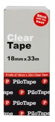 Tape Pilotape clear 18mm x 33m