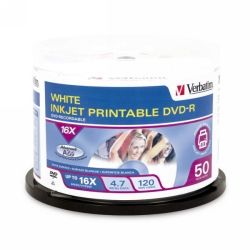 Verbatim DVD-R 4.7GB white printable