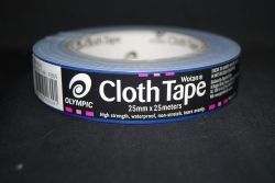 Cloth tape 25mm x 25m blue