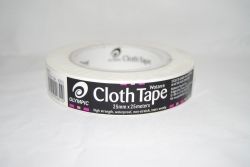 Cloth tape 25mm x 25m white