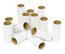 Craft rolls white 110x38mm