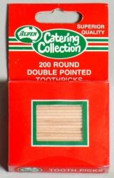 Toothpicks round end Alpen