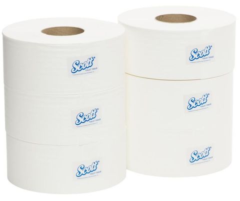 Toilet tissue 1-ply Jumbo roll (600m)