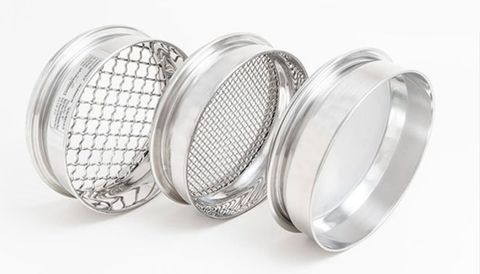 Sieve SS frame & mesh 1.18mm 200mm diam