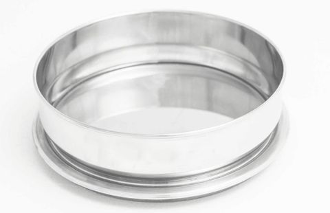 Receiver S/S for 200mm Glenammer sieves