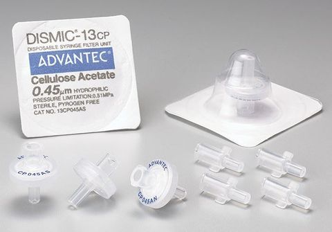 Syringe filter CA 0.45um 13mm dia G/S