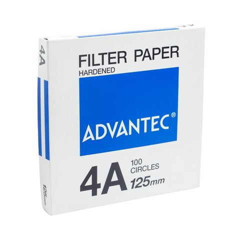 Filter paper hardened No.4A 1um 125mm