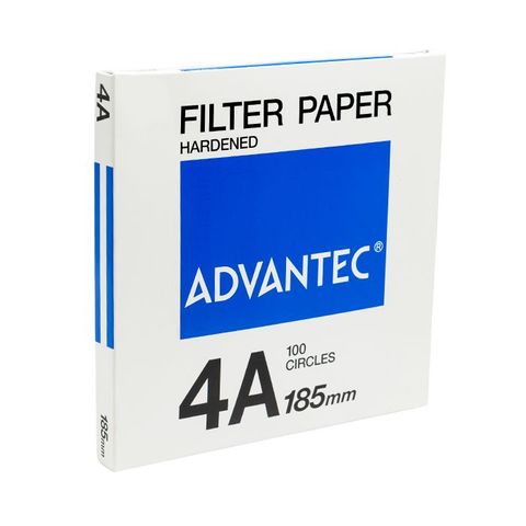 Filter paper hardened No.4A 1um 185mm