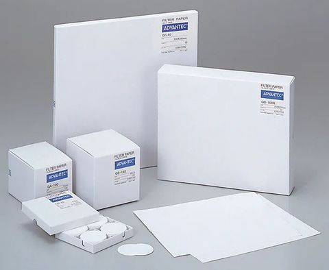 Filter paper glass fibre 0.5um 125mm