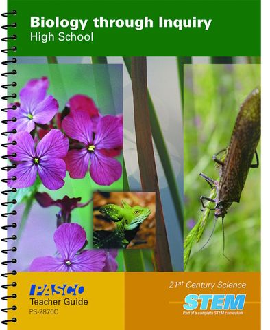 "Biology Through Inquiry" guide Pasco