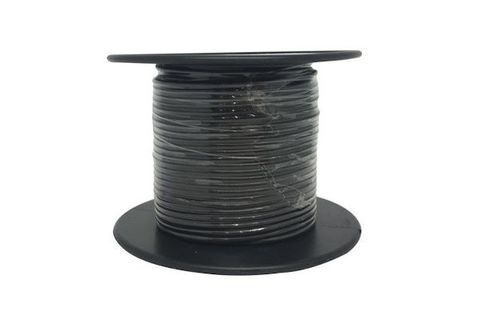 Wire hook-up Black 13x0.12mm L/Duty 0.6A