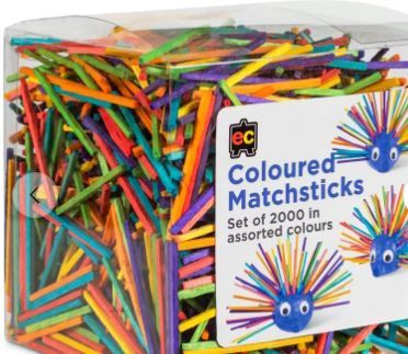 Coloured Matchsticks