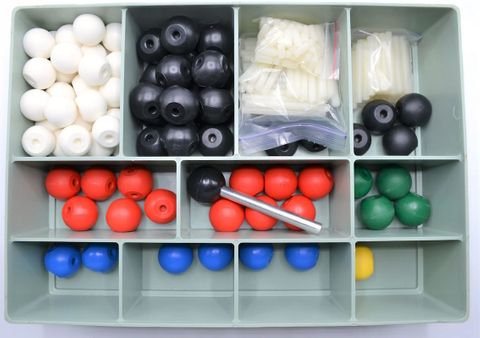 EISCO Molecular model set - 89 atoms