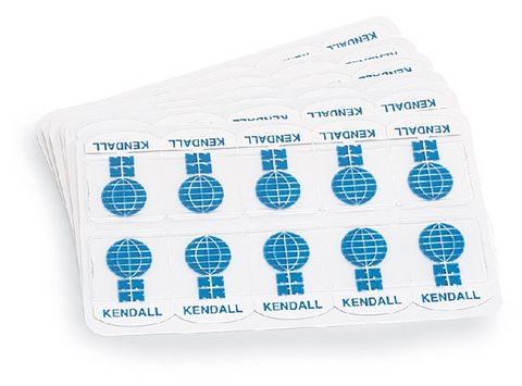 EKG sensor electrode patches