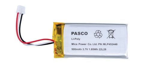 Replacement battery 500mAh Pasco