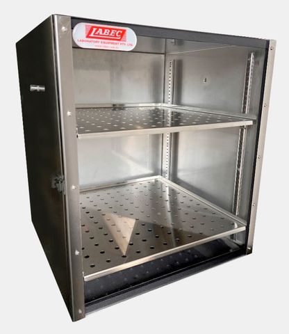 Desiccator cabinet 32lt 2 shelves S/S