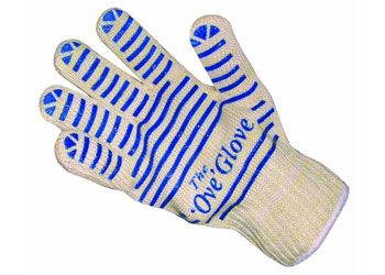 Gloves heat resistant knitted to 350C