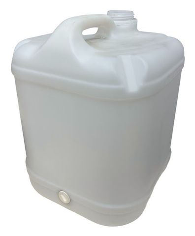 Carboy (cube) natural DG 25lt w/cap