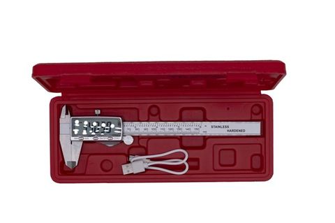 Vernier Caliper LCD 0-150mm USB-C rech.