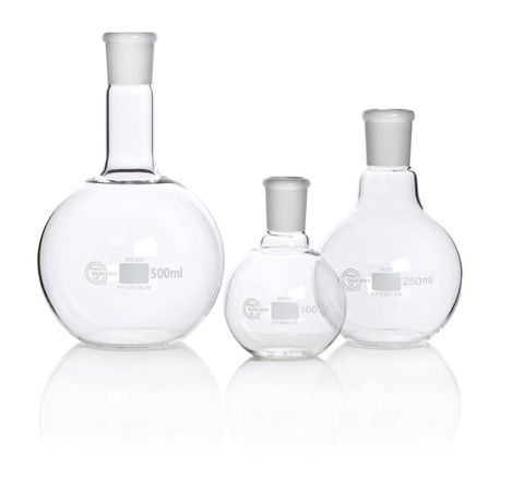 Flask round F/B 100ml B24 Quickfit