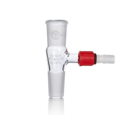 Adaptor tubing side-arm B24 Quickfit