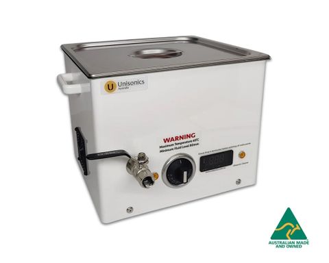 Ultrasonic cleaner 18.0lt dig. & heater