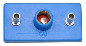 Lamp bulb holder MES with 4mm sockets