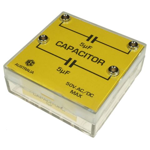 Electricity kit capacitor 5uf dual