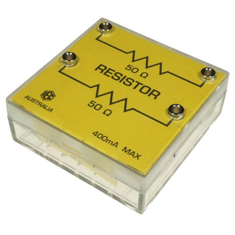 Resistor 50 Ohms dual
