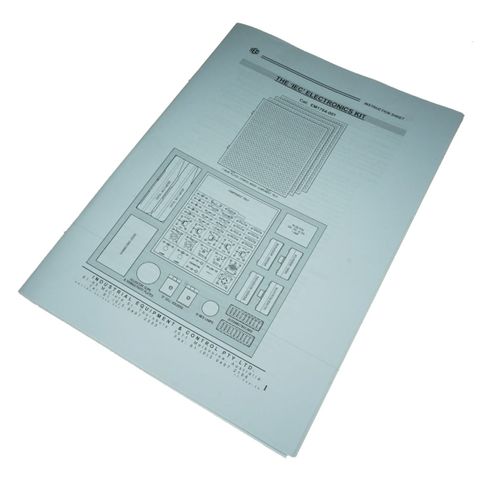 Experiment manual - IEC Electronics kit