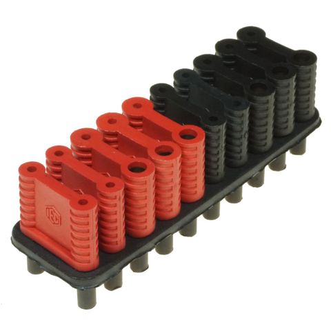 Links, set of 10 in holder, 2&4mm