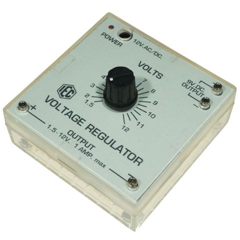 Power supply 0-12V DC regulated