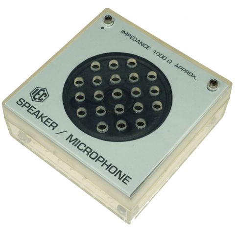 Speaker & microphone