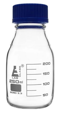 Bottle laboratory glass 250ml EISCO