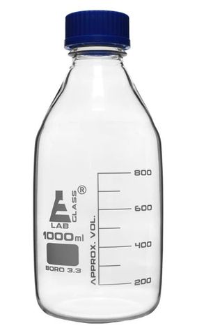 Bottle laboratory glass 1000ml EISCO