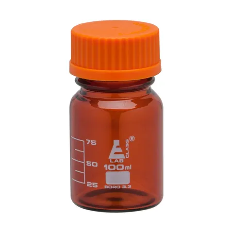 Bottle laboratory amber 100ml EISCO