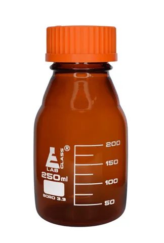 Bottle laboratory amber 250ml EISCO