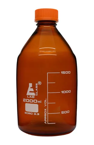 Bottle laboratory amber 2000ml EISCO