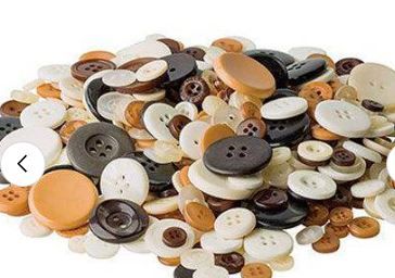 Zart Basics Buttons 600g Natural