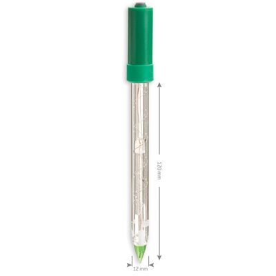 pH electrode direct soil measurement