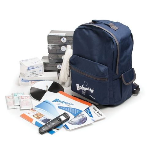 Backpack Lab Water quality test kit