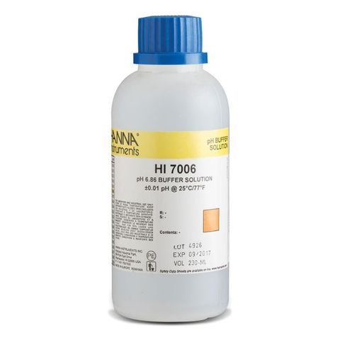 Buffer solution pH 6.86 @ 25C (230ml)