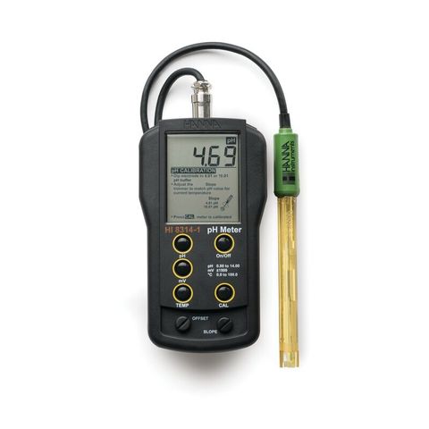 pH/mV/C Meter analog w/HI 1217-1 probe