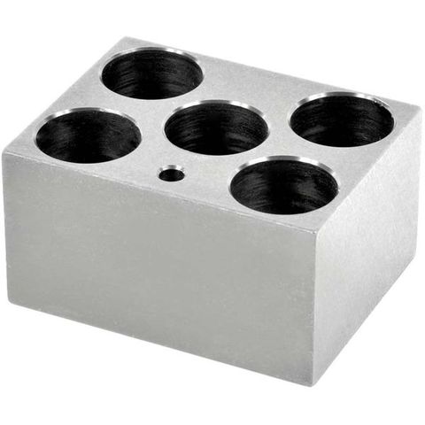 Modular block holds 5 x 50ml tubes #