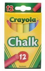 Chalk Crayola assorted colours