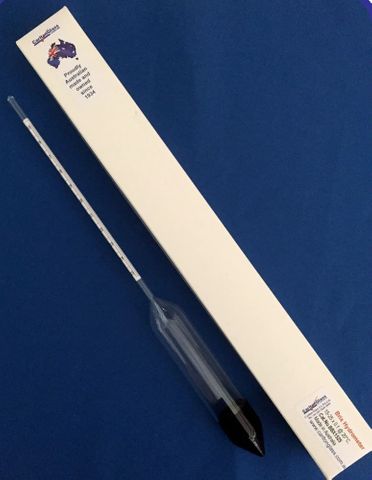 Hydrometer Brix 0-30 x 0.5% @ 20C