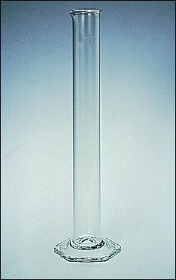 Hydrometer jar 40mm OD (37mm ID) 350mm H
